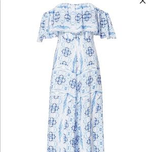 amanda uprichard small delilah ruffle dress